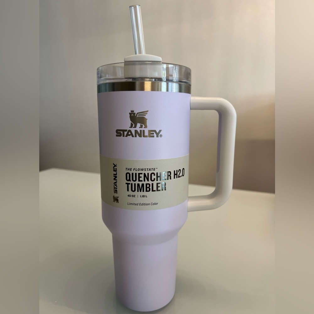 STANLEY Quencher Tumbler 40 oz Wisteria Colorblock Target Limited Edition Purple